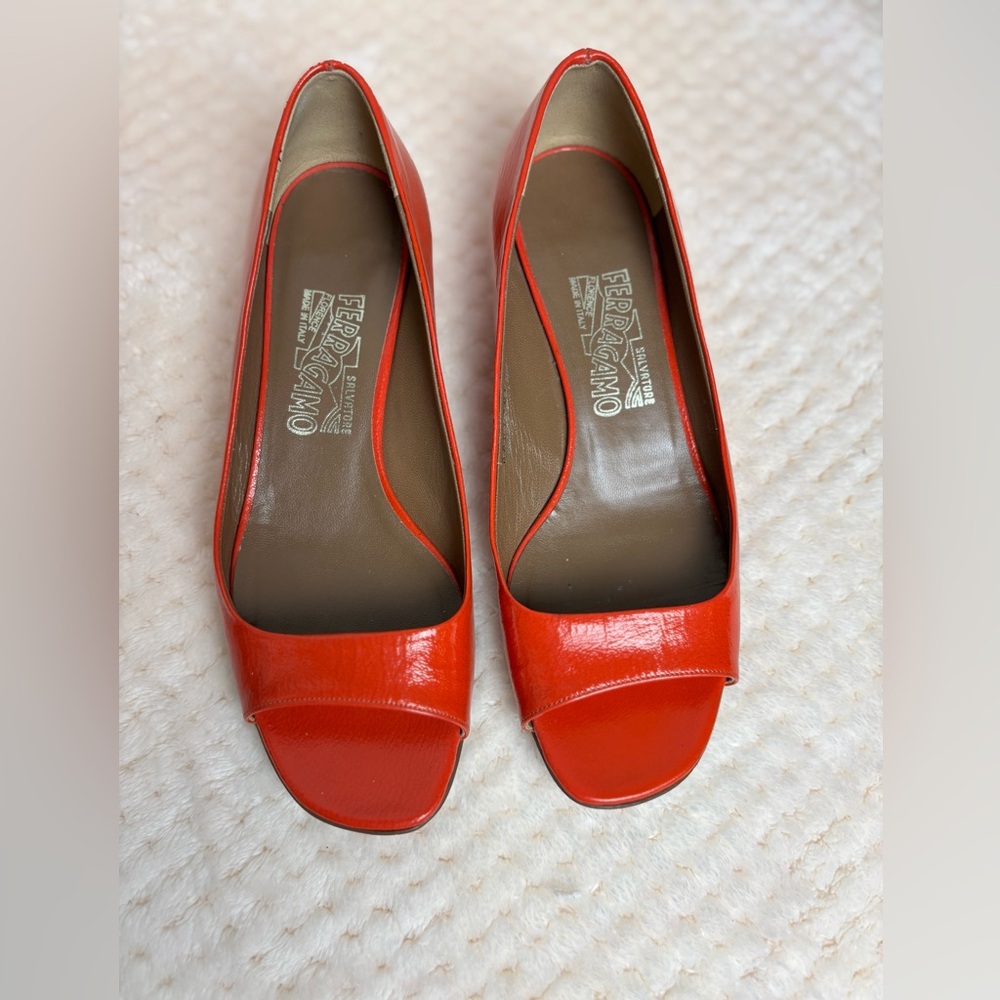 Salvatore Ferragamo Red Heels